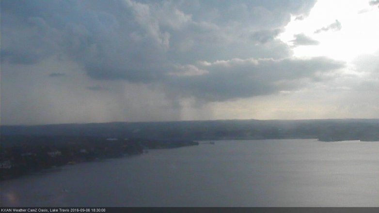 Lake Travis webcam, September 6, 2016 5:35 PM CT