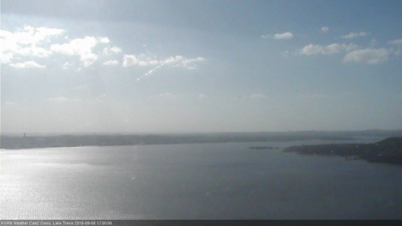 Lake Travis webcam, September 8, 2016 4:05 PM CT