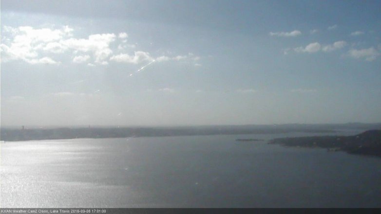 Lake Travis webcam, September 8, 2016 4:20 PM CT