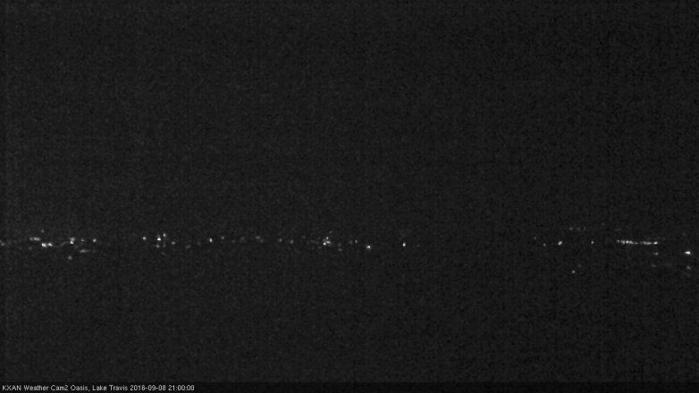 Lake Travis webcam, September 8, 2016 8:10 PM CT