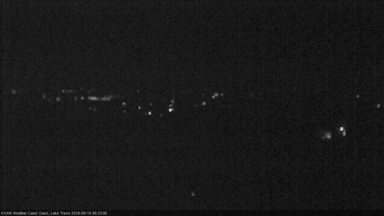 Lake Travis webcam, September 9, 2016 12:00 AM CT