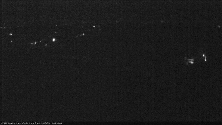 Lake Travis webcam, September 15, 2016 12:00 AM CT
