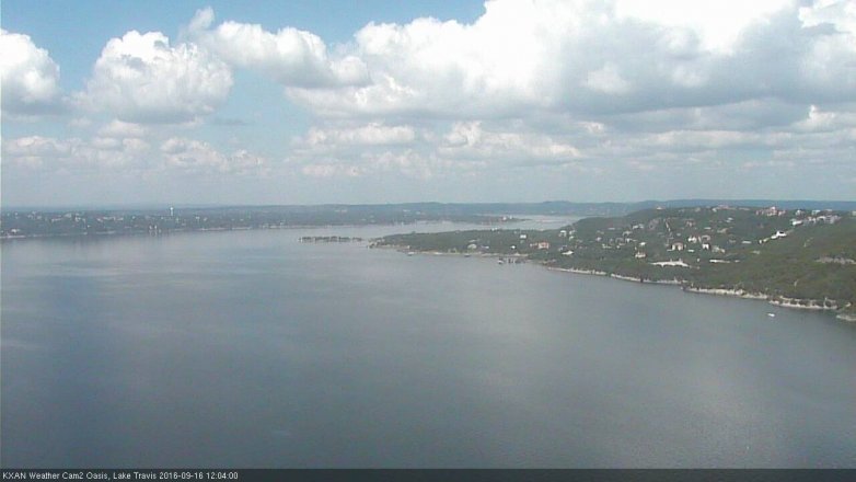 Lake Travis webcam, September 16, 2016 11:10 AM CT