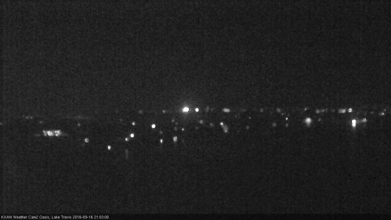 Lake Travis webcam, September 16, 2016 8:35 PM CT