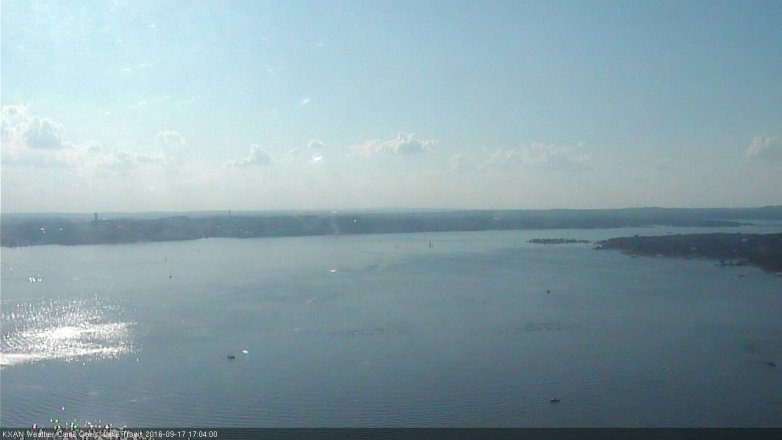 Lake Travis webcam, September 17, 2016 4:35 PM CT