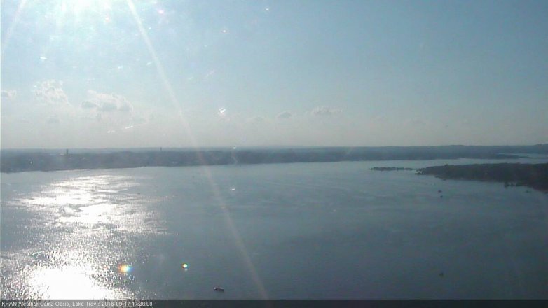 Lake Travis webcam, September 17, 2016 5:00 PM CT