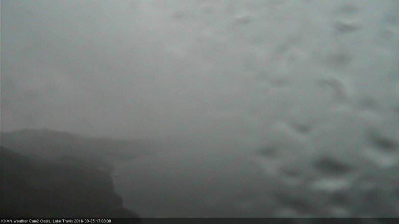Lake Travis webcam, September 25, 2016 4:20 PM CT