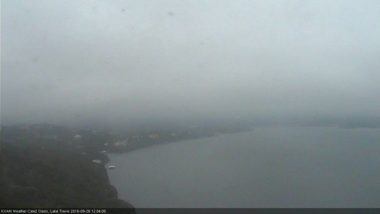 Lake Travis webcam, September 26, 2016 11:20 AM CT