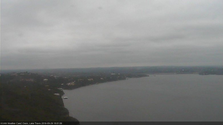 Lake Travis webcam, September 26, 2016 5:15 PM CT