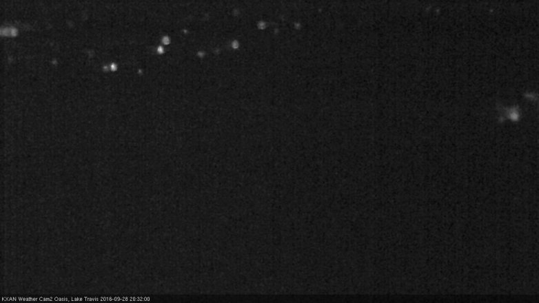 Lake Travis webcam, September 28, 2016 7:55 PM CT