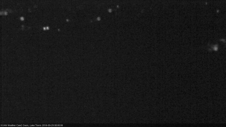 Lake Travis webcam, September 28, 2016 11:05 PM CT