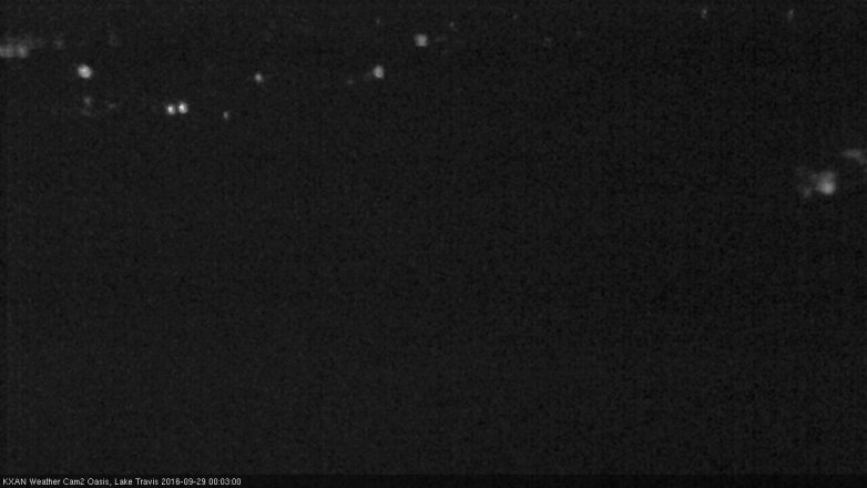 Lake Travis webcam, September 28, 2016 11:35 PM CT