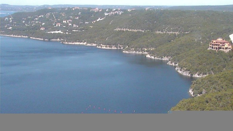 Lake Travis webcam, September 29, 2016 11:35 AM CT