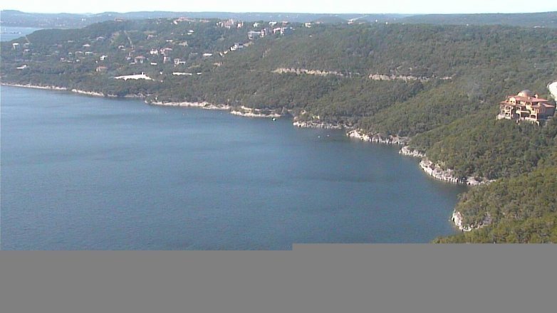 Lake Travis webcam, September 29, 2016 2:45 PM CT