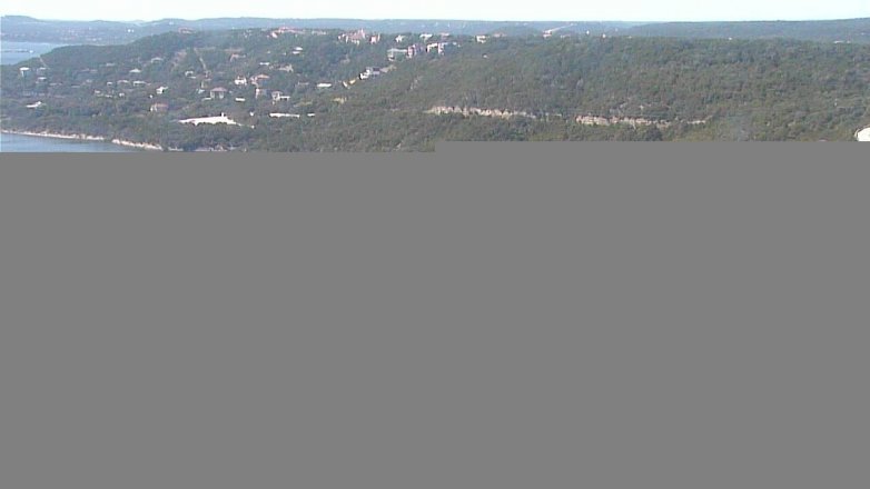 Lake Travis webcam, September 29, 2016 2:55 PM CT