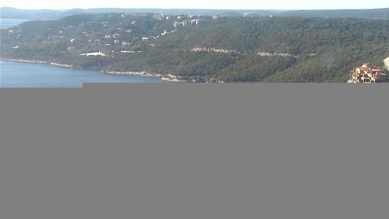 Lake Travis webcam, September 29, 2016 3:50 PM CT