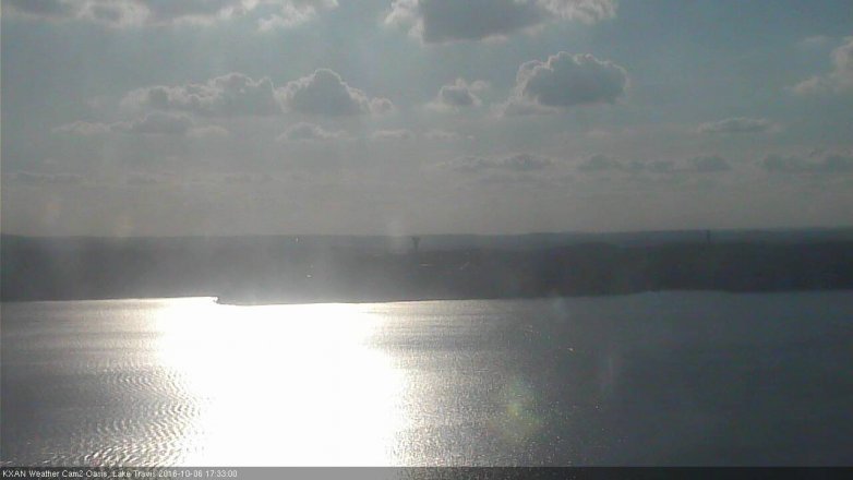 Lake Travis webcam, October 6, 2016 5:00 PM CT