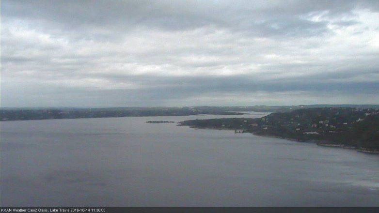 Lake Travis webcam, October 14, 2016 10:55 AM CT