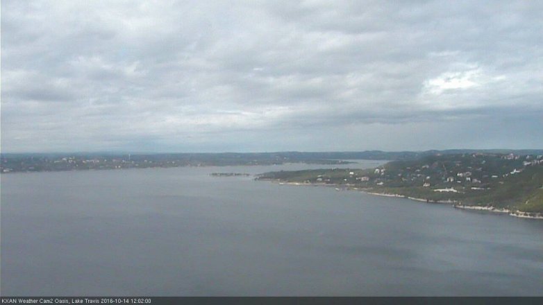 Lake Travis webcam, October 14, 2016 11:20 AM CT