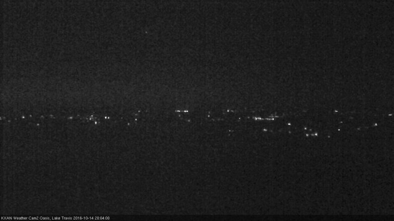 Lake Travis webcam, October 14, 2016 7:15 PM CT