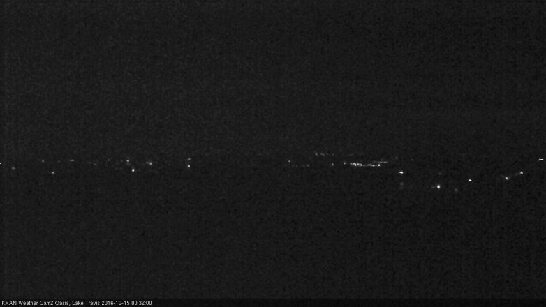 Lake Travis webcam, October 14, 2016 12:00 AM CT