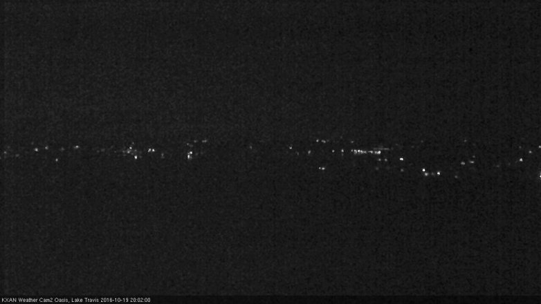 Lake Travis webcam, October 19, 2016 7:10 PM CT