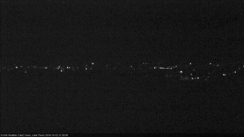 Lake Travis webcam, October 22, 2016 8:55 PM CT