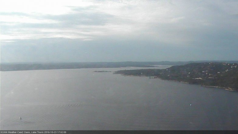 Lake Travis webcam, October 23, 2016 4:20 PM CT