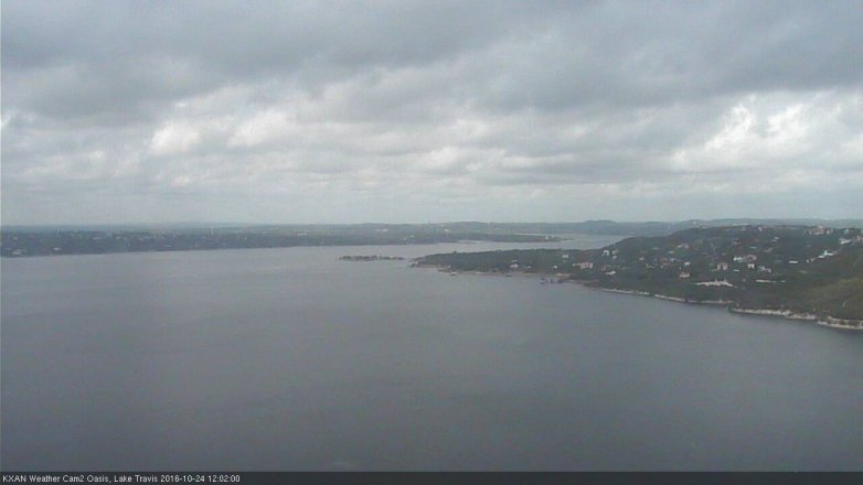 Lake Travis webcam, October 24, 2016 11:10 AM CT