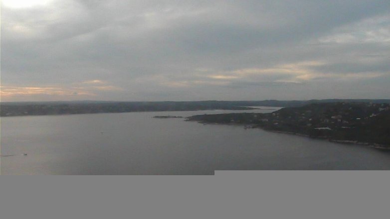 Lake Travis webcam, October 25, 2016 5:30 PM CT