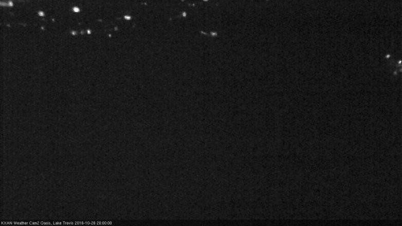 Lake Travis webcam, October 26, 2016 7:05 PM CT