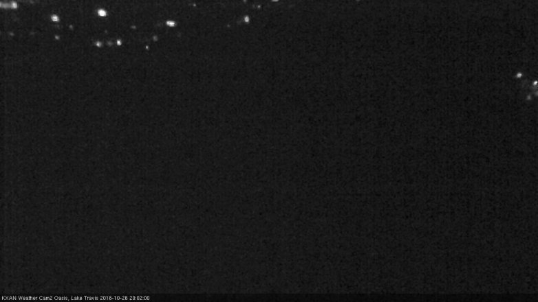 Lake Travis webcam, October 26, 2016 7:15 PM CT