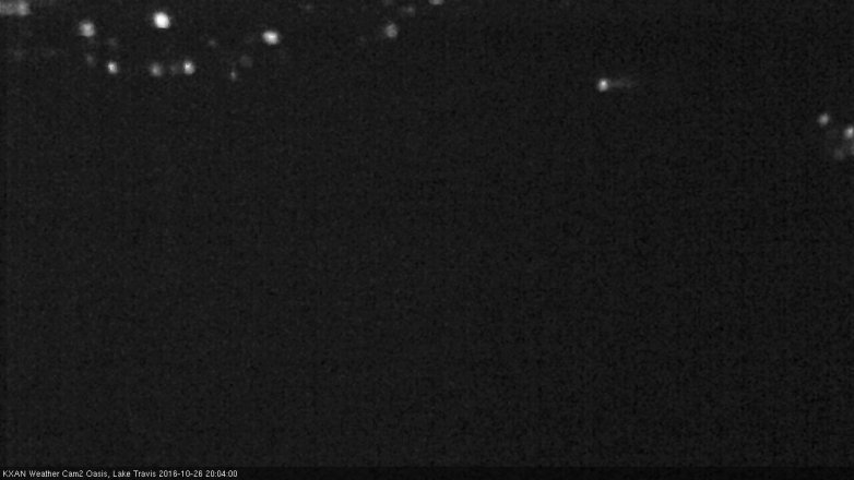 Lake Travis webcam, October 26, 2016 7:35 PM CT