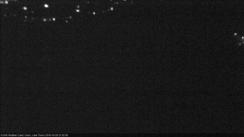 Lake Travis webcam, October 26, 2016 8:15 PM CT