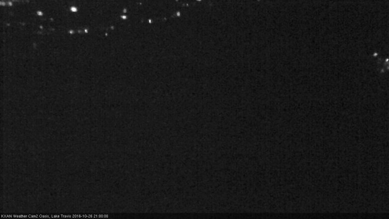 Lake Travis webcam, October 26, 2016 8:30 PM CT