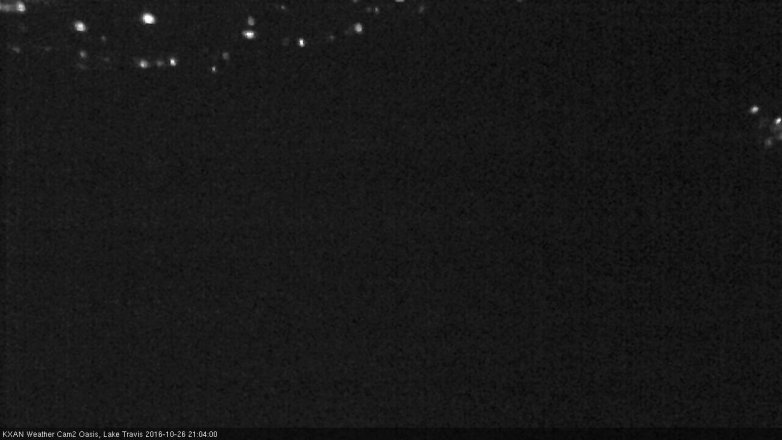 Lake Travis webcam, October 26, 2016 8:35 PM CT
