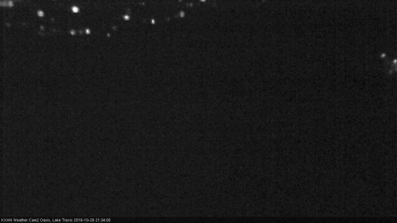 Lake Travis webcam, October 26, 2016 8:40 PM CT