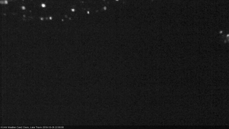 Lake Travis webcam, October 26, 2016 9:20 PM CT