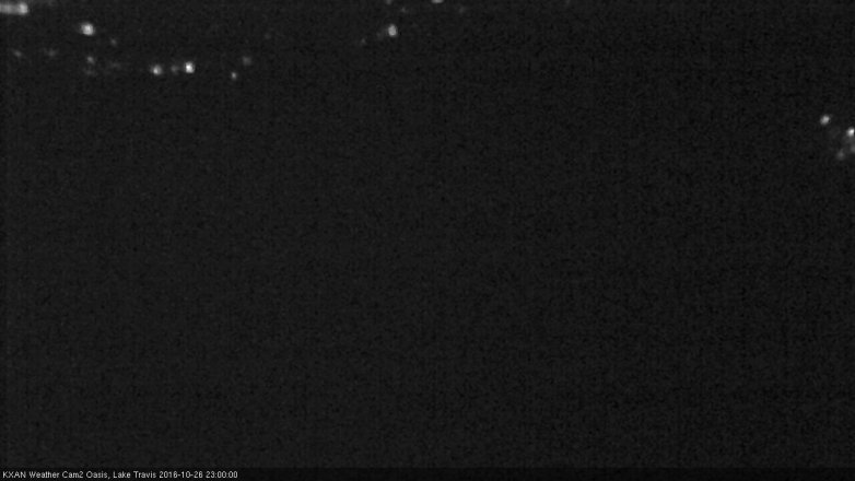 Lake Travis webcam, October 26, 2016 10:15 PM CT