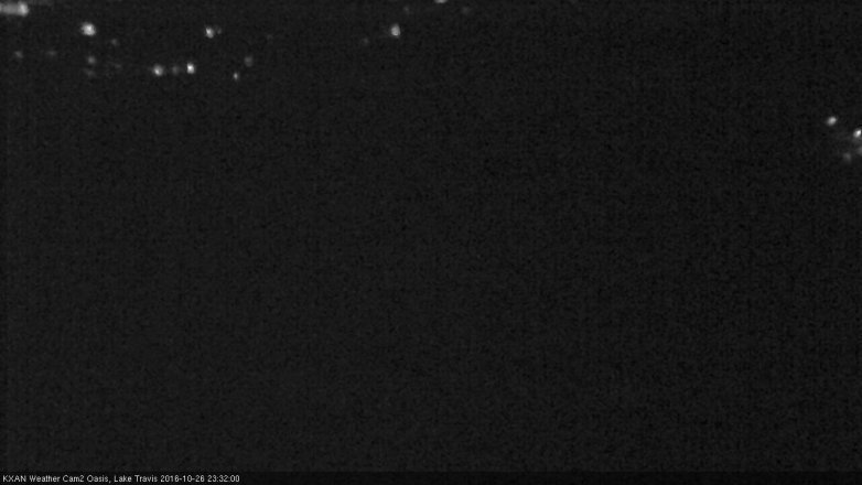 Lake Travis webcam, October 26, 2016 10:55 PM CT