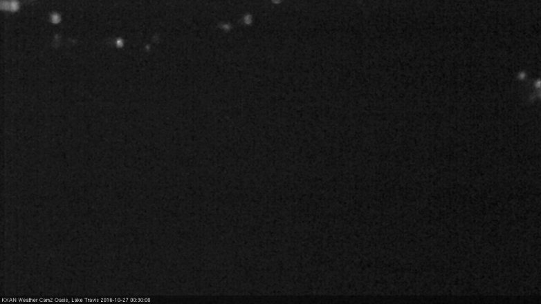 Lake Travis webcam, October 26, 2016 12:00 AM CT