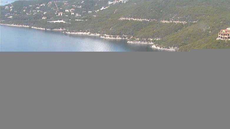 Lake Travis webcam, October 27, 2016 12:30 PM CT