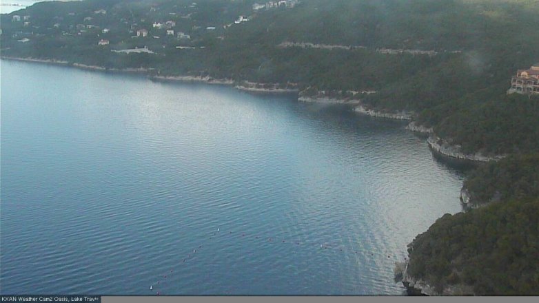Lake Travis webcam, October 27, 2016 12:45 PM CT