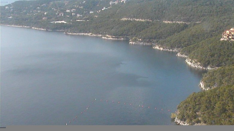 Lake Travis webcam, October 27, 2016 3:25 PM CT