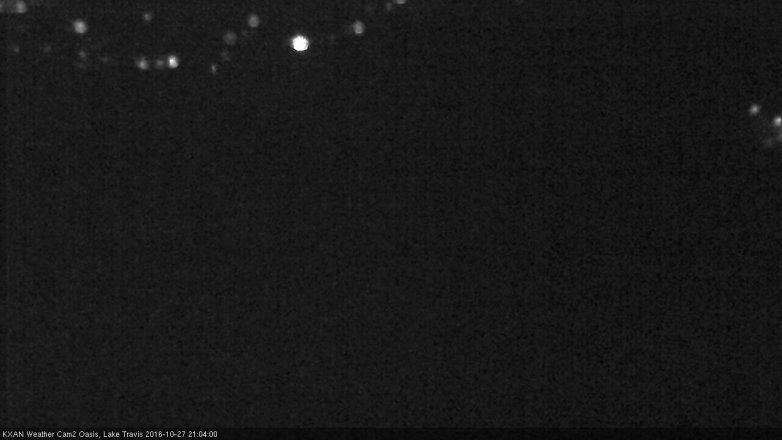 Lake Travis webcam, October 27, 2016 8:15 PM CT