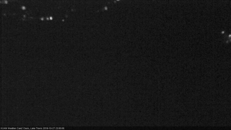 Lake Travis webcam, October 27, 2016 10:20 PM CT