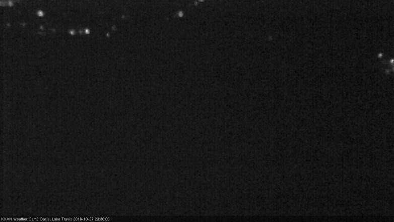 Lake Travis webcam, October 27, 2016 10:35 PM CT
