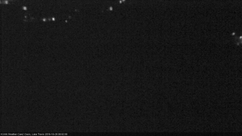 Lake Travis webcam, October 27, 2016 11:25 PM CT
