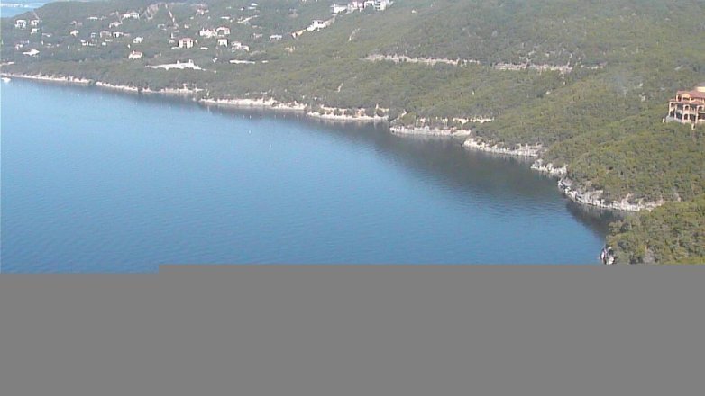 Lake Travis webcam, October 28, 2016 10:10 AM CT