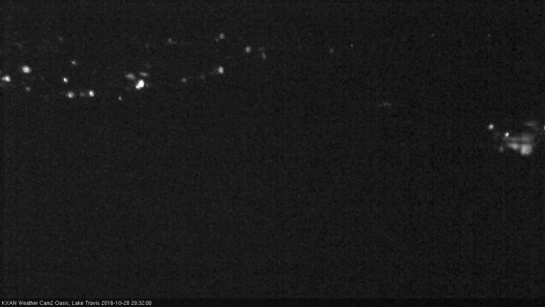 Lake Travis webcam, October 28, 2016 8:00 PM CT